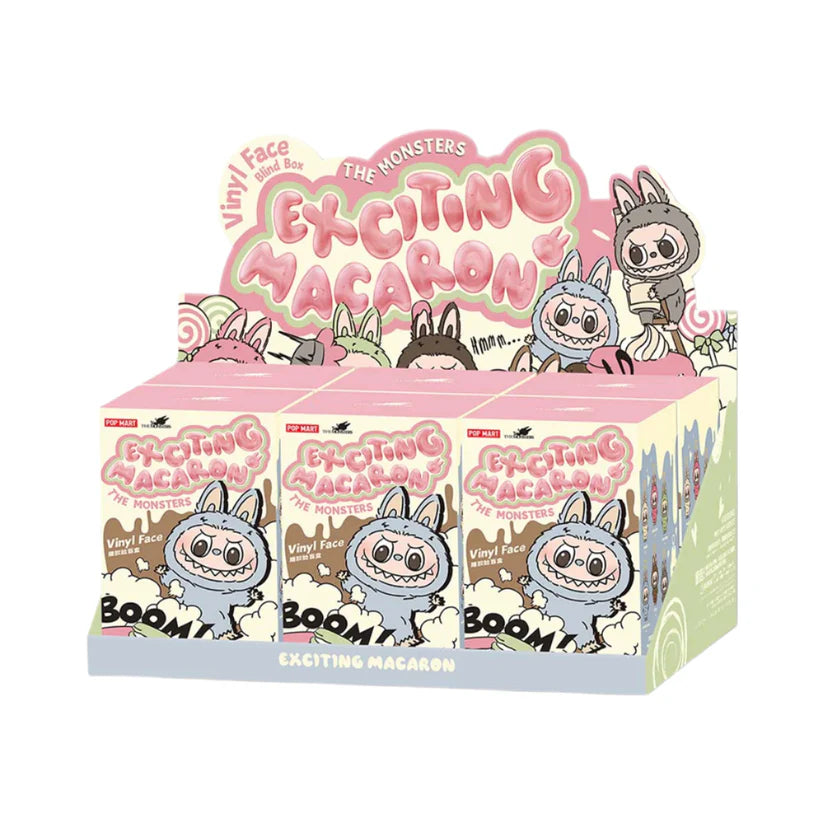 Pop Mart Labubu The Monsters Exciting Macaron (Blind Box)
