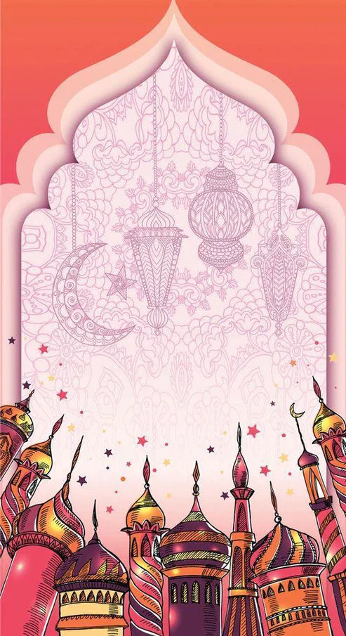 Pink Mosque Prayer Rugs