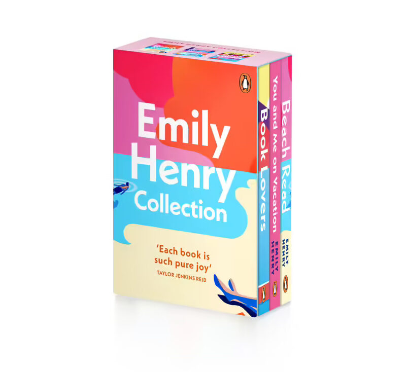 Dive in to the butterfly-inducing world of Emily Henry with a collection of her three bestselling novels; You and Me on Vacation, Beach Read and Book Lovers. A swoon-worthy rom com collection from the Tiktok sensation and Sunday Times bestselling author, Emily Henry. Dive in to the butterfly-inducing world of Emily Henry with a collection of her three bestselling novels; You and Me on Vacation, Beach Read and Book Lovers. These are perfect stories to escape with in any season and are must-haves for all romantic comedy fans who crave sizzling chemistry, relatable characters you can't help but fall for and whipcrack banter.